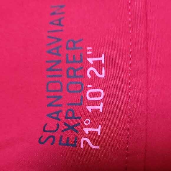 Scandinavian Explorer Softshell Jacket, Detachable Hoid, Women's, Red, size M - Picture 2 of 7